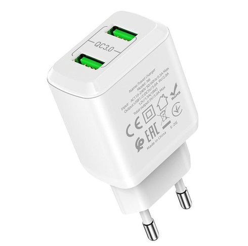 Fast Charging USB adapter Dual Port-N6